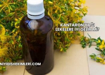 Kantaron Yağı Lekelere İyi Gelir mi?