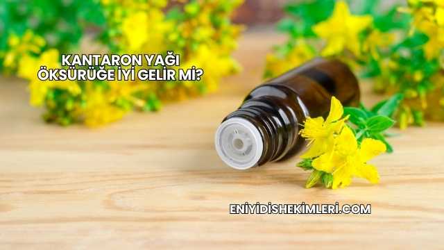 Kantaron Yağı Öksürüğe İyi Gelir mi?