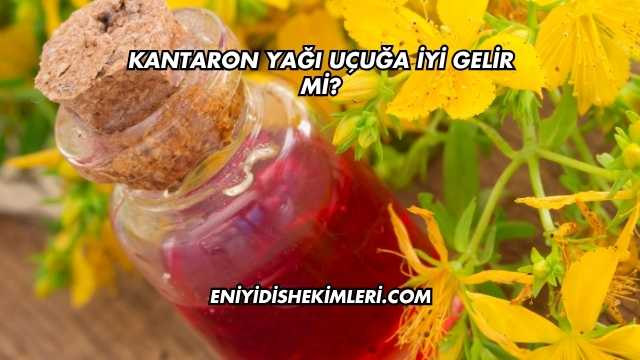 Kantaron Yağı Uçuğa İyi Gelir mi?