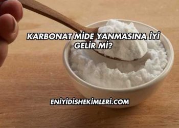 Karbonat Mide Yanmasına İyi Gelir mi?