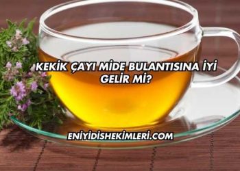 Kekik Çayı Mide Bulantısına İyi Gelir mi?