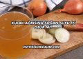 Kulak Ağrısına Soğan Suyu İyi Gelir mi?