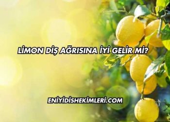 Limon Diş Ağrısına İyi Gelir mi?