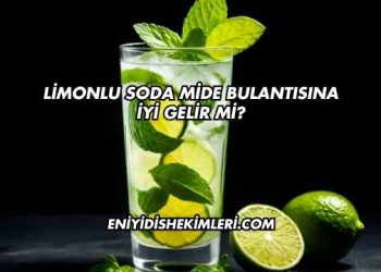 Limonlu Soda Mide Bulantısına İyi Gelir mi?