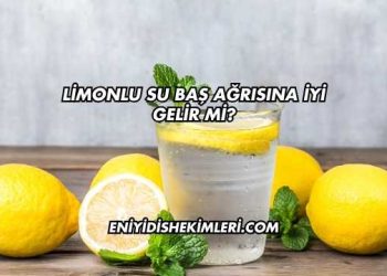 Limonlu Su Baş Ağrısına İyi Gelir mi?