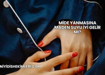 Mide Yanmasına Maden Suyu İyi Gelir mi?