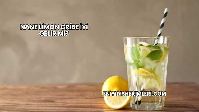 Nane Limon Gribe İyi Gelir mi?