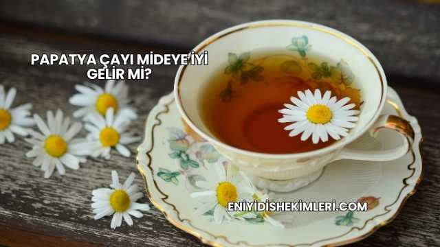 Papatya Çayı Mideye İyi Gelir mi?