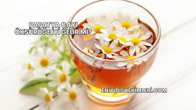 Papatya Çayı Öksürüğe İyi Gelir mi?