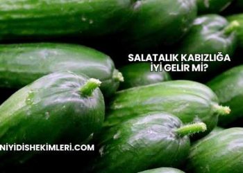 Salatalık Kabızlığa İyi Gelir mi?