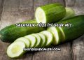 Salatalık Yüze İyi Gelir mi?