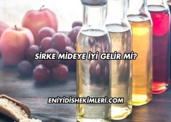 Sirke Mideye İyi Gelir mi?