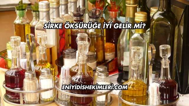 Sirke Öksürüğe İyi Gelir mi?