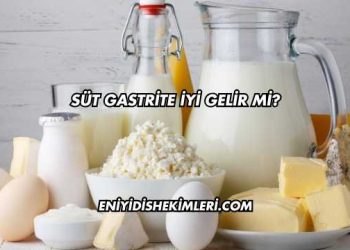 Süt Gastrite İyi Gelir mi?