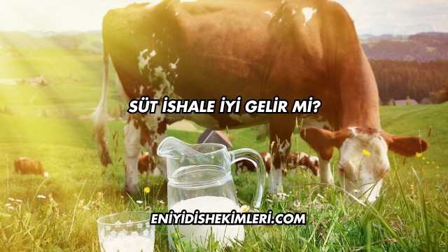 Süt İshale İyi Gelir mi?