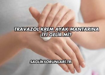 Travazol Krem Ayak Mantarına İyi Gelir mi?