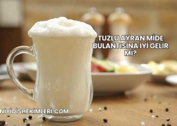 Tuzlu Ayran Mide Bulantısına İyi Gelir mi?