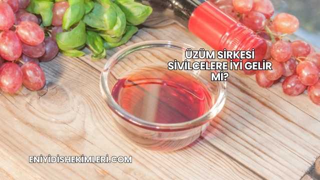 Üzüm Sirkesi Sivilcelere İyi Gelir mi?