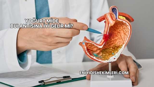 Yoğurt Mide Bulantısına İyi Gelir mi?