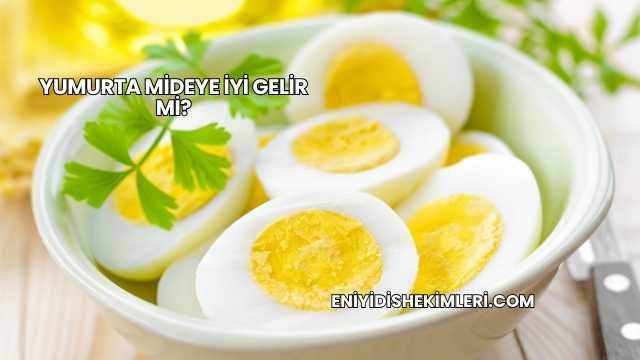 Yumurta Mideye İyi Gelir mi?