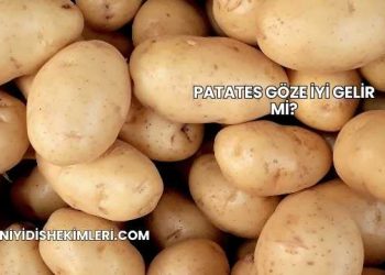 Patates Göze İyi Gelir mi?
