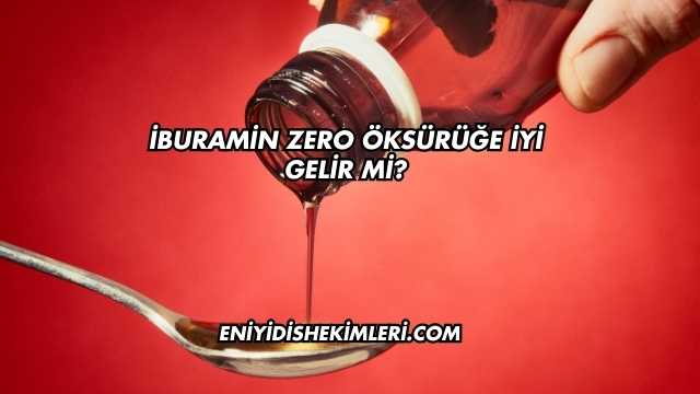 İburamin Zero Öksürüğe İyi Gelir mi?