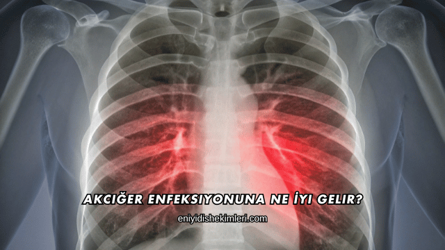 Akciğer Enfeksiyonuna Ne İyi Gelir?