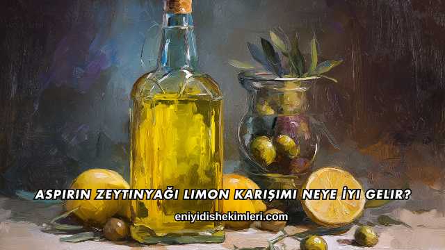 Aspirin Zeytinyağı Limon Karışımı Neye İyi Gelir?