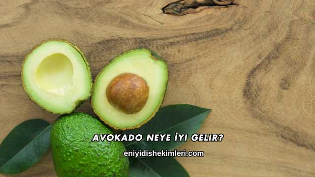 Avokado Neye İyi Gelir?