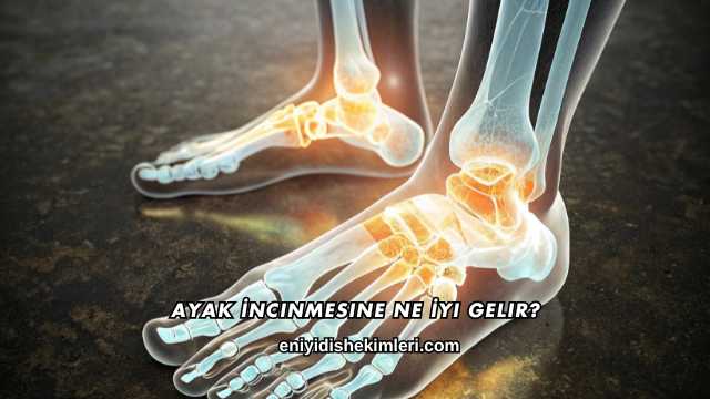 Ayak İncinmesine Ne İyi Gelir?