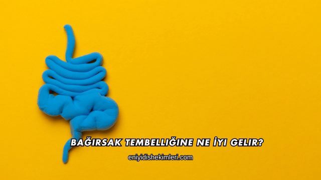 Bağırsak Tembelliğine Ne İyi Gelir?