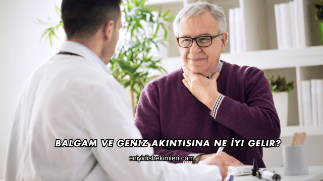 Balgam ve Geniz Akıntısına Ne İyi Gelir?