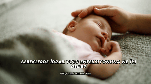 Bebeklerde İdrar Yolu Enfeksiyonuna Ne İyi Gelir?