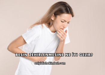 Besin Zehirlenmesine Ne İyi Gelir?