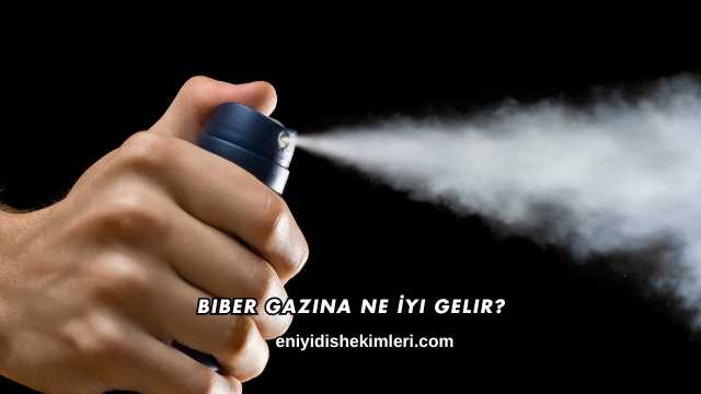 Biber Gazına Ne İyi Gelir?