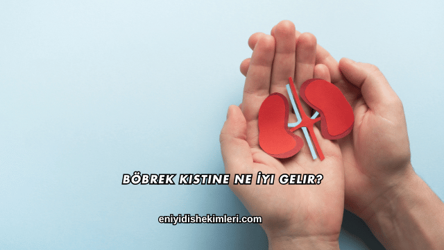 Böbrek Kistine Ne İyi Gelir?