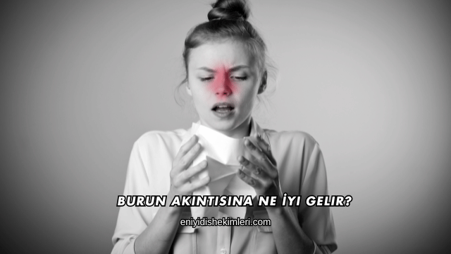 Burun Akıntısına Ne İyi Gelir?