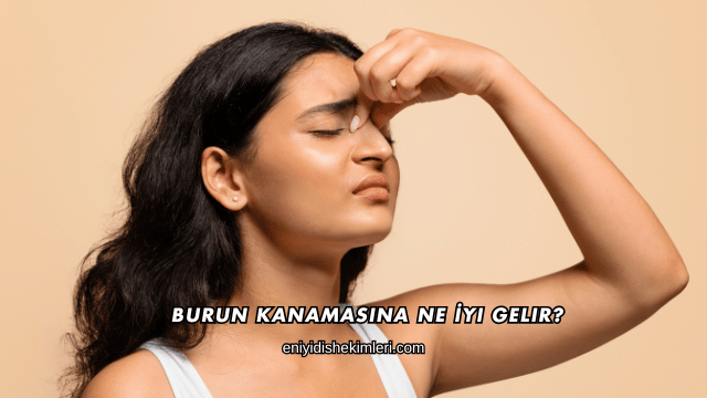 Burun Kanamasına Ne İyi Gelir?