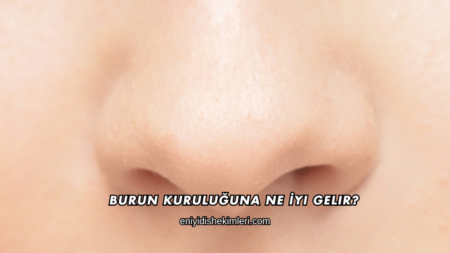 Burun Kuruluğuna Ne İyi Gelir?