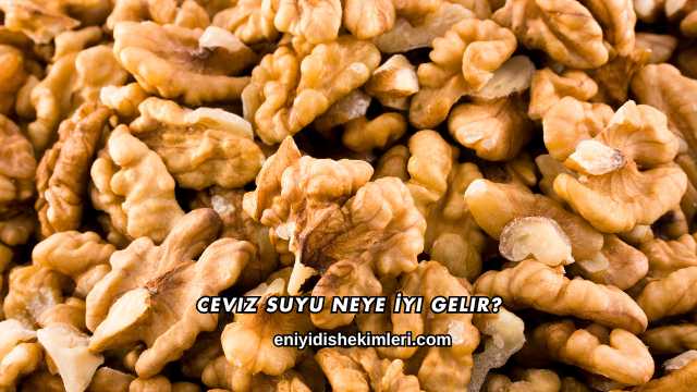 Ceviz Suyu Neye İyi Gelir?