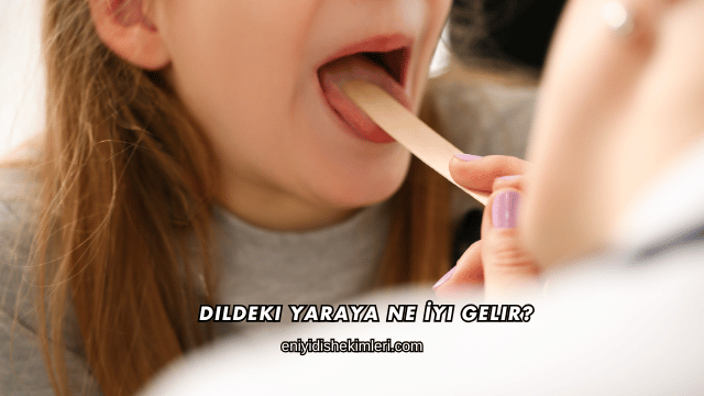 Dildeki Yaraya Ne İyi Gelir?