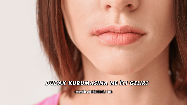 Dudak Kurumasına Ne İyi Gelir?