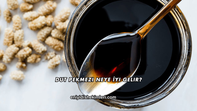 Dut Pekmezi Neye İyi Gelir?