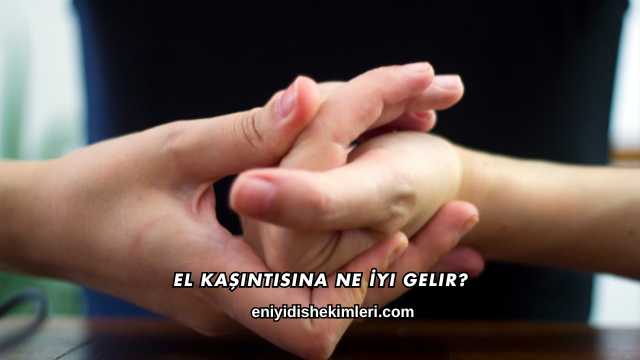 El Kaşıntısına Ne İyi Gelir?