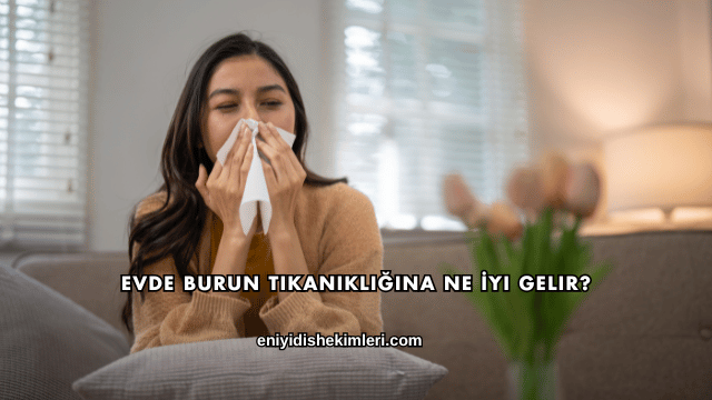 Evde Burun Tıkanıklığına Ne İyi Gelir?