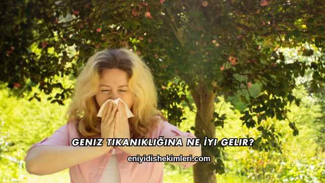 Geniz Tıkanıklığına Ne İyi Gelir?