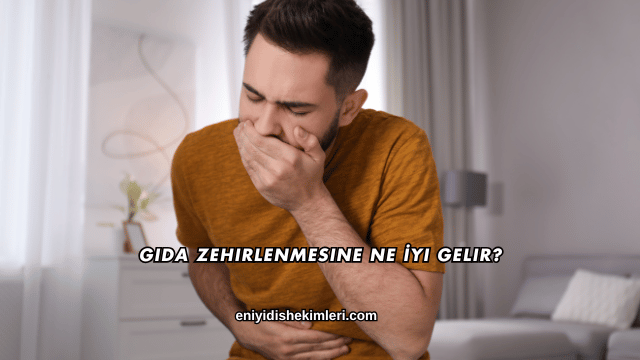 Gıda Zehirlenmesine Ne İyi Gelir?