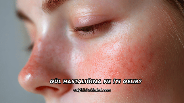 Gül Hastalığına Ne İyi Gelir?