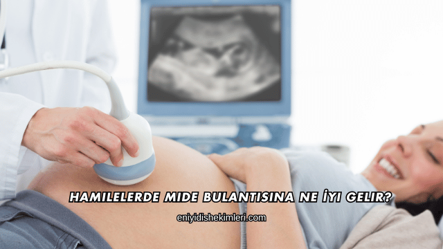Hamilelerde Mide Bulantısına Ne İyi Gelir?