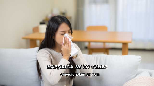 Hapşırığa Ne İyi Gelir?